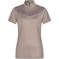 Produktbild von HV Polo Turnier-Poloshirt Reiten für Damen in Beige und Braun Größe L