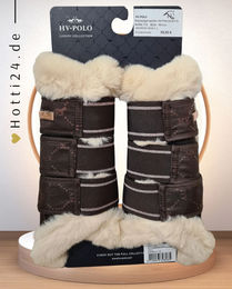 Produktbild von HV Polo Welmoed Shine Gamaschen 2er Set Neopren Mocca Braun Größe M