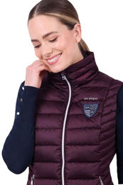 Produktbild von HV Polo Weste HVPCeline Dark Berry Lila Winter