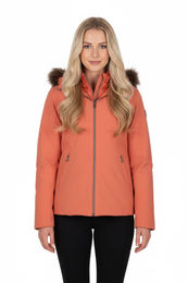 Produktbild von HV Polo Winterjacke HV Pisa Ginger Reitjacke für Damen in Orange wasserabweisend