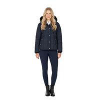 Produktbild von HV Polo Winterjacke HVPJacky Reitjacke für Damen in Navy Blau aus Techshell-Material