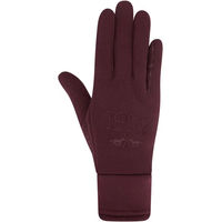 Produktbild von HV Polo Winterreithandschuhe für Damen mit Silikon in Schwarz oder Rot Größe S