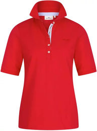 Produktbild von HV Society Bella Reitpolo Damen aus Baumwolle Rot Größe 48