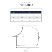 Produktbild von HVP Polo Vierteldecke aus Polyester in Braun Größe M