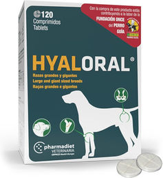 Hyaloral Gelenk-Supplement für große und sehr große Hunde Adult 120 Tabletten – Bild 1 von 1