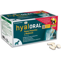 Produktbild von Hyaloral Gelenk-Supplement für Hunde kleiner und mittelgroßer Rassen Adult 90 Tabletten