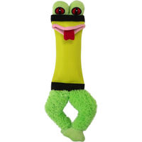 Produktbild von Hyper Pet Fire Hose Friends Quietschspielzeug Frosch in Grün und Gelb - 1 Stk.