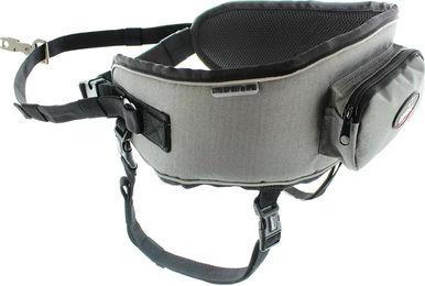 i-DOG Canicross Hüftgurt UPKA Style Laufgürtel für Zughundesport in Grau – Bild 1 von 7