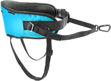 Produktbild von I-DOG Canicross One Gamme Sportgeschirr für Hunde mit Karabiner in Blau