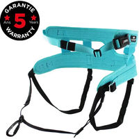 Produktbild von I-DOG Canicross Raidlight Hundegeschirr Sportgeschirr für erwachsene Hunde in Blau Türkis