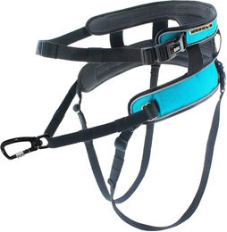 I-DOG Canicross Sportgeschirr Canyon ALM für Hunde in Blau Türkis aus Ripstop-Material – Bild 1 von 9