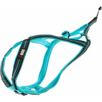 Produktbild von I-DOG Canicross X-Back Sportgeschirr für Hunde in Blau Türkis Größe M