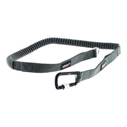 I-DOG Canicross Zugleine Upka Style Joggingleine 200 cm Grau Schwarz – Bild 1 von 11