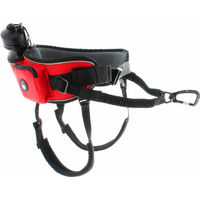 Produktbild von i DOG Comfort Trek Canicross Hüftgurt für Zughundesport aus Mesh-Gewebe in Rot