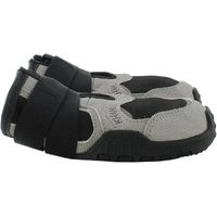 Produktbild von I-DOG Khan Pad N'Polar Hundeschuhe aus Gummi wasserabweisend Schwarz Grau 45 mm