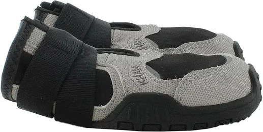 I-DOG Khan Pad N'Polar Hundeschuhe wasserabweisend Schwarz Grau 83 mm – Bild 1 von 7