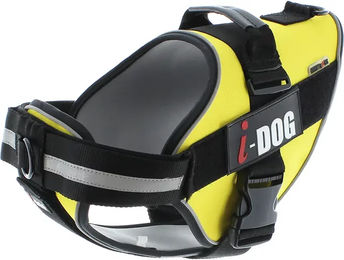 I-DOG NeoCITY Hundegeschirr aus Neopren Gelb Größe L – Bild 1 von 6