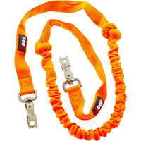 Produktbild von I-Dog ONE Canicross Joggingleine für Zughunde aus Nylon in Orange - 200 cm