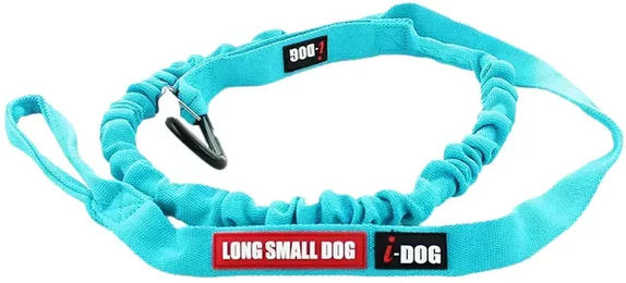 I-DOG Opale Zugleine ALM für Hunde Klein 240 cm Blau Rosa Türkis – Bild 1 von 1