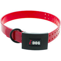 Produktbild von I-DOG Premium Hundehalsband aus Kunststoff in Rot