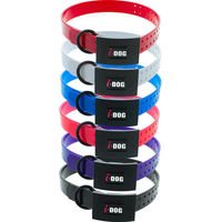 Produktbild von I-DOG Premium Hundehalsband aus Kunststoff in Schwarz