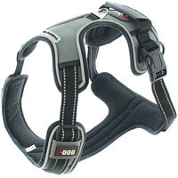 Produktbild von I-DOG Style Hundegeschirr Sportgeschirr aus Polyester Grau Größe M - 1 Stk.