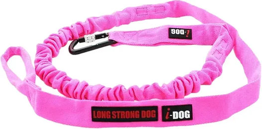 I-DOG Zugleine ALM Opal für Hunde 240 cm Blau und Rosa – Bild 1 von 2