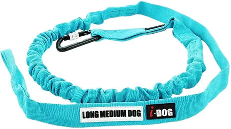 I-DOG Zugleine ALM Opale für Hunde Medium 240 cm Blau Rosa Türkis – Bild 1 von 1