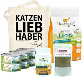 I love my cat 360° Vitalkonzept für Katzen mit Lachs und Truthahn getreidefrei und ohne Farb- und Aromastoffe – Bild 1 von 4