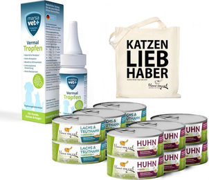 I love my cat Futterset für Katzen zur Unterstützung der Magen-Darm-Verdauung – Bild 1 von 3