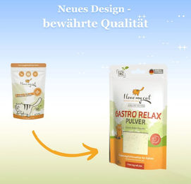 Produktbild von I love my cat Gastro Relax Pulver Nahrungsergänzung für Katzen zur Unterstützung der Verdauung 80g - 80 g
