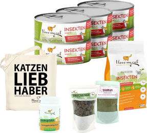 I love my cat Katzenfutter Devon Rex mit Insekten getreidefrei und hypoallergen 2040g – Bild 1 von 3