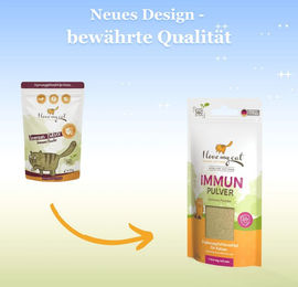 Produktbild von I love my cat Nahrungsergänzung für Katzen Immun Pulver zur Immunstärkung 35g - 35 g