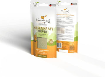 I love my cat Nierenkraft Pulver Nahrungsergänzung für Katzen zur Unterstützung der Nierenfunktion 35g - 35 g – Bild 1 von 3