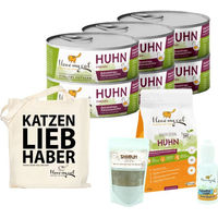 Produktbild von I love my cat Sparset für Langhaar-Katzen mit Huhn getreidefrei zur Pflege von Haut und Fell - 1,2 kg