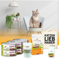 Produktbild von I love my cat Sparset für Sibirische Katzen mit Huhn getreidefrei zur Unterstützung von Haut Fell und Immunsystem - 6 x 100 g