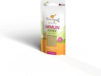 Produktbild von I Love My Cat Futterset für Katzen zur Stärkung der Abwehrkräfte mit Huhn - 1,235 kg