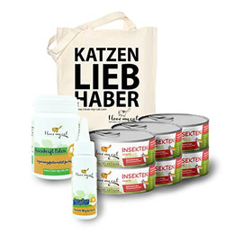 Produktbild von I Love My Cat Ohrenpflege-Sparset für Katzen mit Futtermittelallergie - 6 x 100 g