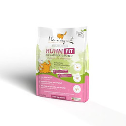 Produktbild von I Love My Cat Trockenfutter mit Huhn (Light) für sterilisierte und übergewichtige Katzen - 1,2 kg