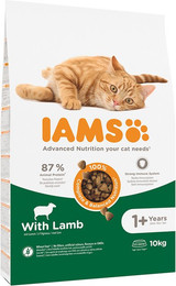 Produktbild von IAMS Advanced Nutrition Adult Cat mit Lamm - 2 x 10 kg