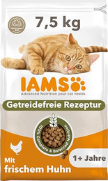 Produktbild von IAMS Advanced Nutrition Grain Free mit Huhn - 7,5 kg