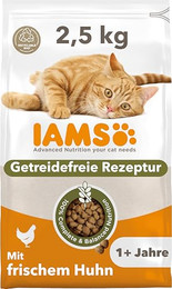 Produktbild von IAMS Advanced Nutrition Grain Free mit Huhn - 2,5 kg