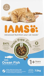 Produktbild von IAMS Advanced Nutrition Grain Free mit Seefisch - 7,5 kg