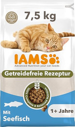 Produktbild von IAMS Advanced Nutrition Grain Free mit Seefisch - 2 x 7,5 kg