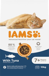 Produktbild von IAMS Advanced Nutrition Senior Cat 7+ mit Thunfisch - 2 x 10 kg