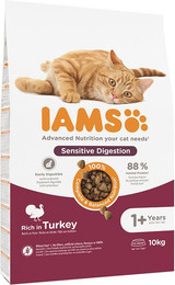 Produktbild von IAMS Advanced Nutrition Sensitive Digestion mit Pute - 2 x 10 kg