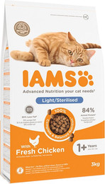 Produktbild von IAMS Advanced Nutrition Sterilised Cat mit Huhn - 3 kg