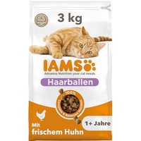 Produktbild von IAMS Anti-Haarballen Katzenfutter trocken mit Huhn - 3 kg