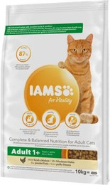Produktbild von IAMS Cat Adult All Breeds Huhn Trockenfutter - 10 kg