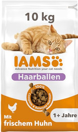 Produktbild von IAMS Cat Adult Hairball Control mit Huhn - 10 kg